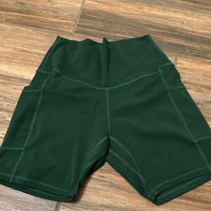 Emerald Green Women's Bike Shorts